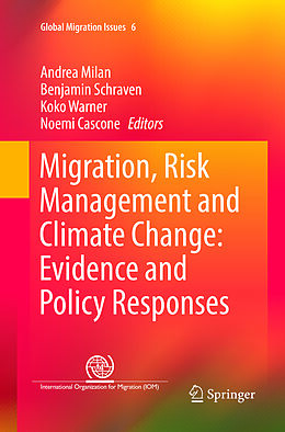 Couverture cartonnée Migration, Risk Management and Climate Change: Evidence and Policy Responses de 