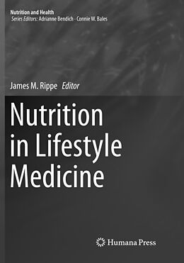 Couverture cartonnée Nutrition in Lifestyle Medicine de 