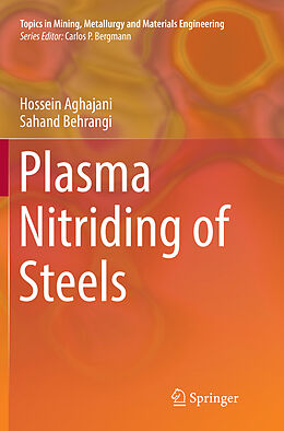 Kartonierter Einband Plasma Nitriding of Steels von Sahand Behrangi, Hossein Aghajani