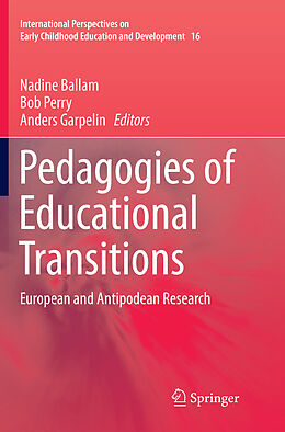 Kartonierter Einband Pedagogies of Educational Transitions von 