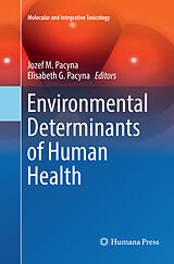 Couverture cartonnée Environmental Determinants of Human Health de 