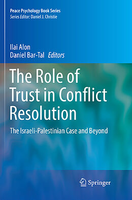 Couverture cartonnée The Role of Trust in Conflict Resolution de 