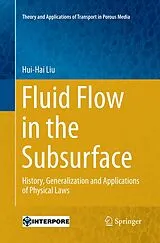 Kartonierter Einband (Kt) Fluid Flow in the Subsurface von Hui-Hai Liu