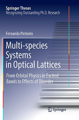 Kartonierter Einband Multi-species Systems in Optical Lattices von Fernanda Pinheiro