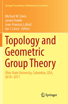 Kartonierter Einband Topology and Geometric Group Theory von 
