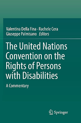 Couverture cartonnée The United Nations Convention on the Rights of Persons with Disabilities de 