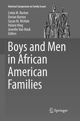 Couverture cartonnée Boys and Men in African American Families de 