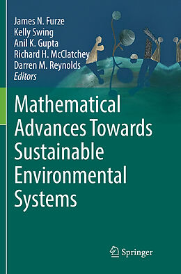 Couverture cartonnée Mathematical Advances Towards Sustainable Environmental Systems de 