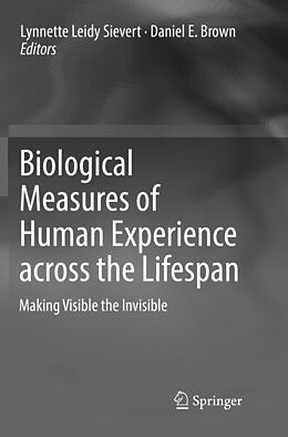 Couverture cartonnée Biological Measures of Human Experience across the Lifespan de 