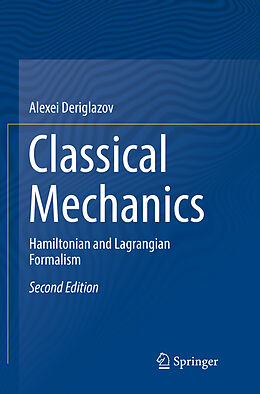 Couverture cartonnée Classical Mechanics de Alexei Deriglazov