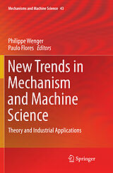 Couverture cartonnée New Trends in Mechanism and Machine Science de 