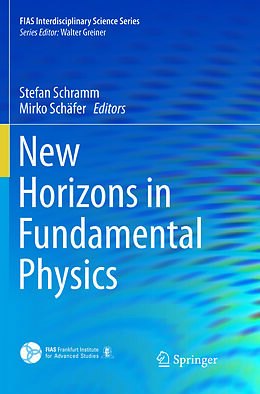 Couverture cartonnée New Horizons in Fundamental Physics de 