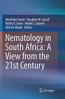 Couverture cartonnée Nematology in South Africa: A View from the 21st Century de 