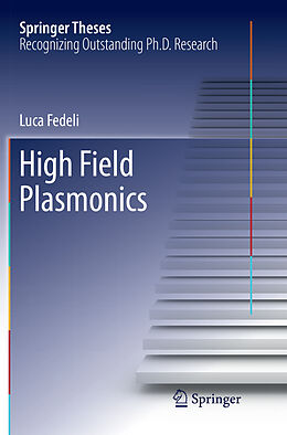 Couverture cartonnée High Field Plasmonics de Luca Fedeli
