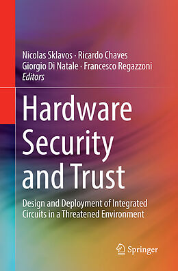 Couverture cartonnée Hardware Security and Trust de 