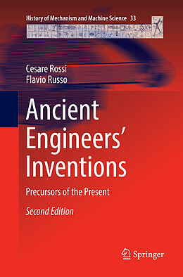 Kartonierter Einband Ancient Engineers' Inventions von Flavio Russo, Cesare Rossi