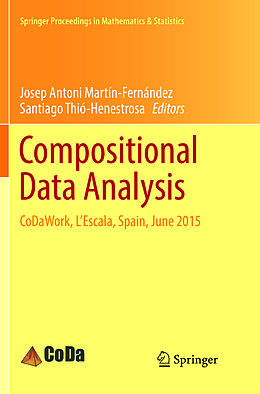 Couverture cartonnée Compositional Data Analysis de 
