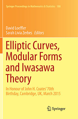 Kartonierter Einband Elliptic Curves, Modular Forms and Iwasawa Theory von 
