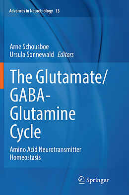 Couverture cartonnée The Glutamate/GABA-Glutamine Cycle de 