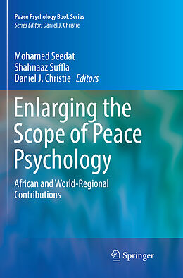 Couverture cartonnée Enlarging the Scope of Peace Psychology de 