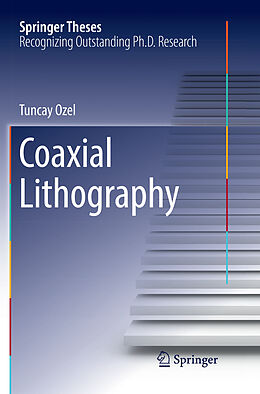 Couverture cartonnée Coaxial Lithography de Tuncay Ozel