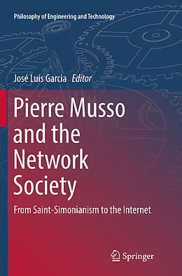 Couverture cartonnée Pierre Musso and the Network Society de 