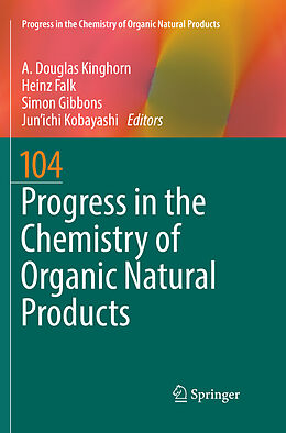 Couverture cartonnée Progress in the Chemistry of Organic Natural Products 104 de 