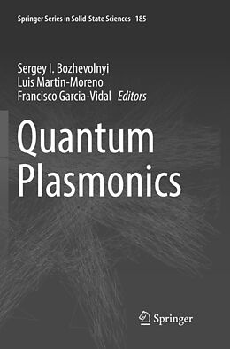 Kartonierter Einband Quantum Plasmonics von 