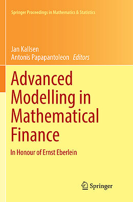 Kartonierter Einband Advanced Modelling in Mathematical Finance von 