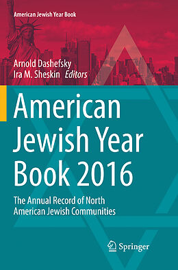 Kartonierter Einband American Jewish Year Book 2016 von 