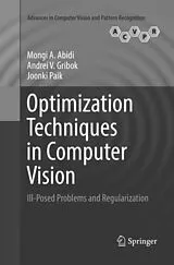 Kartonierter Einband Optimization Techniques in Computer Vision von Mongi A. Abidi, Andrei V. Gribok, Joonki Paik