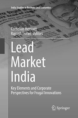 Couverture cartonnée Lead Market India de 