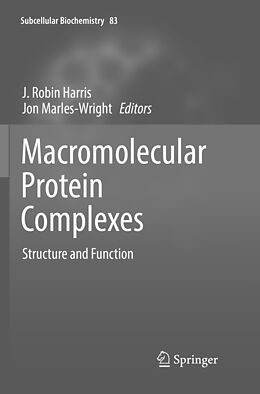 Couverture cartonnée Macromolecular Protein Complexes de 