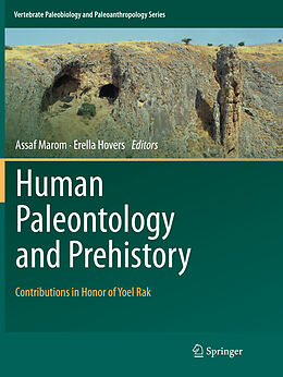 Couverture cartonnée Human Paleontology and Prehistory de 