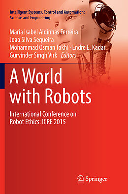 Couverture cartonnée A World with Robots de 