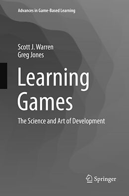 Kartonierter Einband Learning Games von Greg Jones, Scott J. Warren