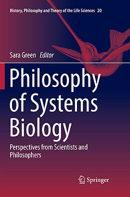 Couverture cartonnée Philosophy of Systems Biology de 