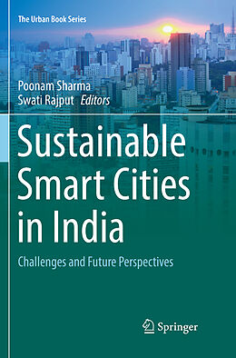 Couverture cartonnée Sustainable Smart Cities in India de 