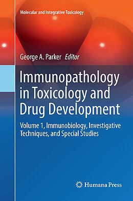 Couverture cartonnée Immunopathology in Toxicology and Drug Development de 