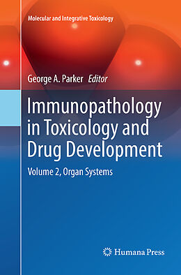 Couverture cartonnée Immunopathology in Toxicology and Drug Development de 