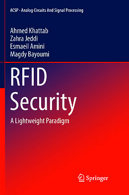 Couverture cartonnée RFID Security de Ahmed Khattab, Magdy Bayoumi, Esmaeil Amini