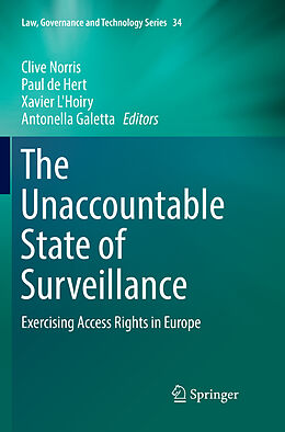 Kartonierter Einband The Unaccountable State of Surveillance von 