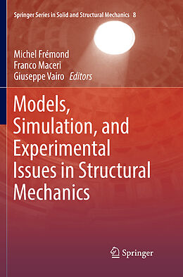 Couverture cartonnée Models, Simulation, and Experimental Issues in Structural Mechanics de 