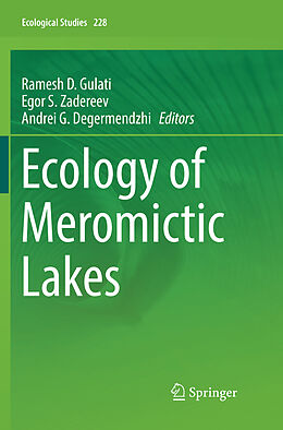 Kartonierter Einband Ecology of Meromictic Lakes von 
