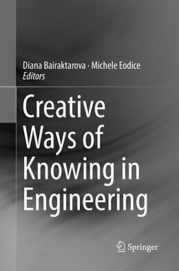 Couverture cartonnée Creative Ways of Knowing in Engineering de 