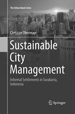 Couverture cartonnée Sustainable City Management de Christian Obermayr