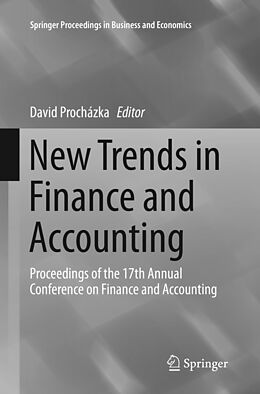 Kartonierter Einband New Trends in Finance and Accounting von 