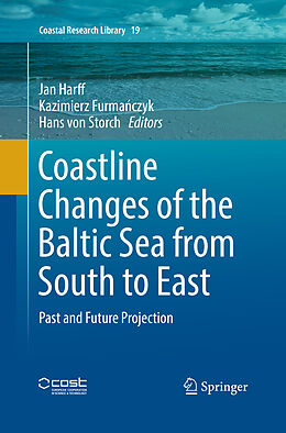 Couverture cartonnée Coastline Changes of the Baltic Sea from South to East de 