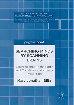 Couverture cartonnée Searching Minds by Scanning Brains de Marc Jonathan Blitz