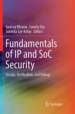 Couverture cartonnée Fundamentals of IP and SoC Security de 